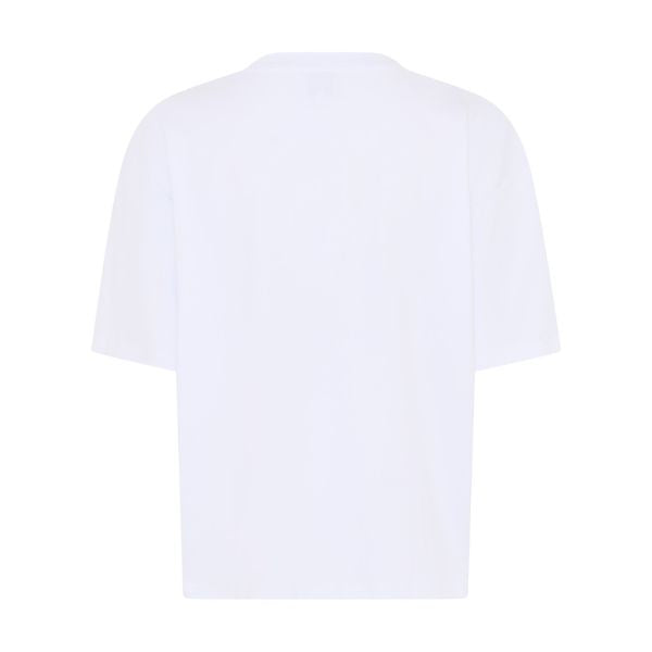 T-Shirt - Oyster print hvid - La Róuge