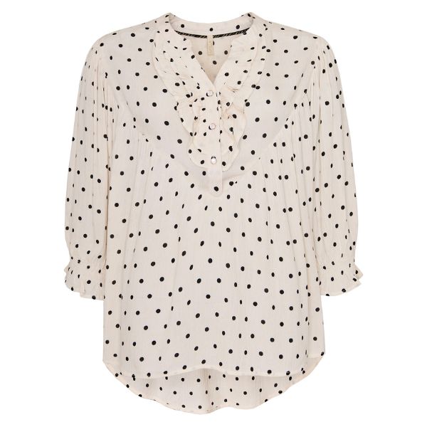 Mamie bluse - Off white - Ofelia