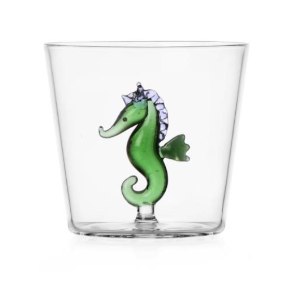 Glas – Grøn søhest - Marine garden – Ichendorf