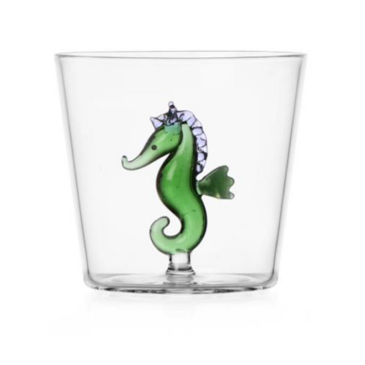 Glas – Grøn søhest - Marine garden – Ichendorf