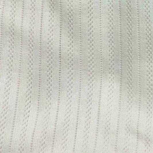 Maj hulmønster bluse - Råhvid - Ofelia