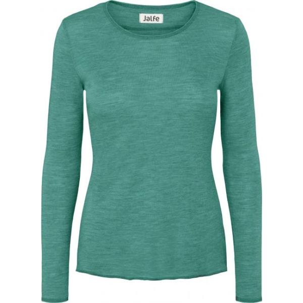 Merinould bluse - Emerald - Jalfe