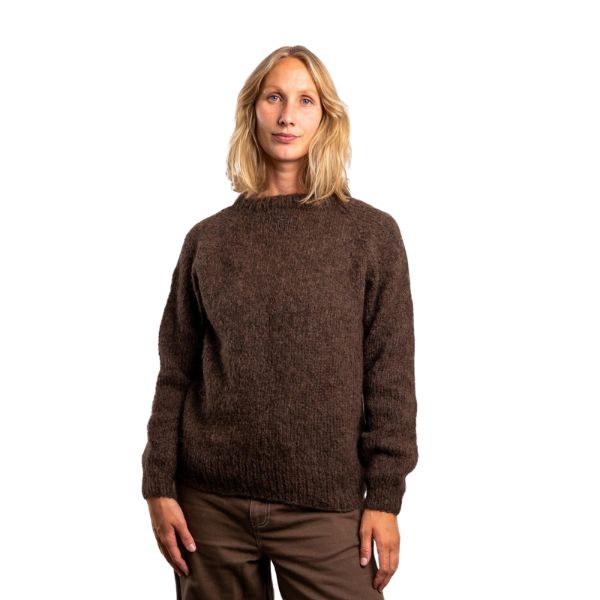 Ida strik - Brown - Coffee Beanies