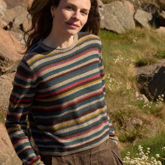 Zen yak bluse - Walnut - Mansted