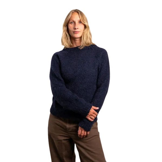 Ida strik - Navy - Coffee Beanies