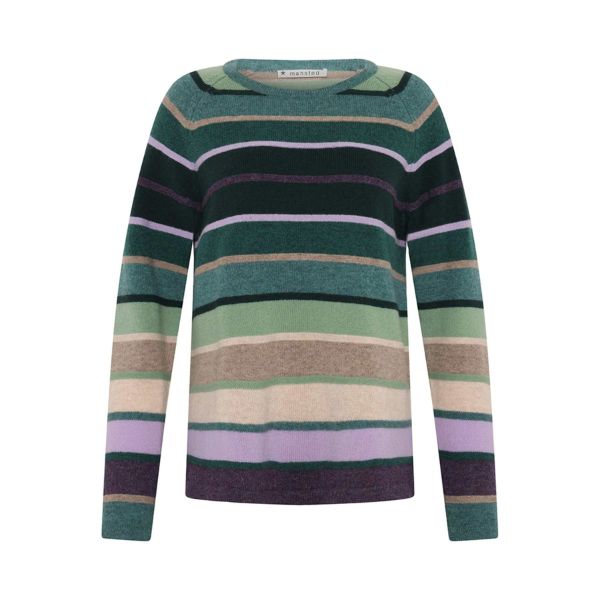 Aline bluse - Cold green - Mansted