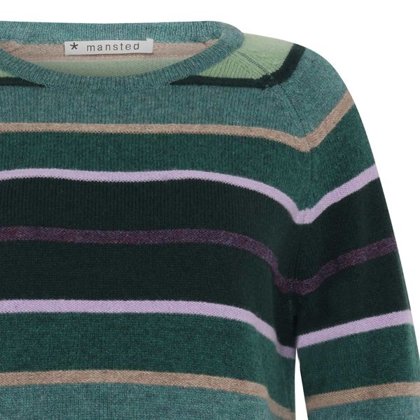 Aline bluse - Cold green - Mansted