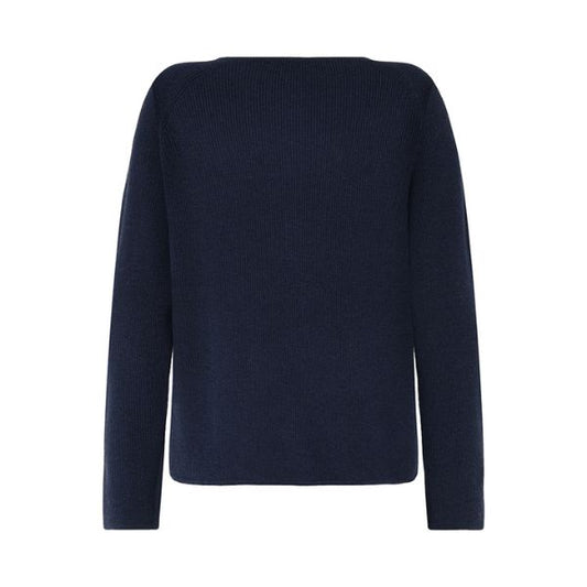 Nectarine bluse - Navy - Mansted