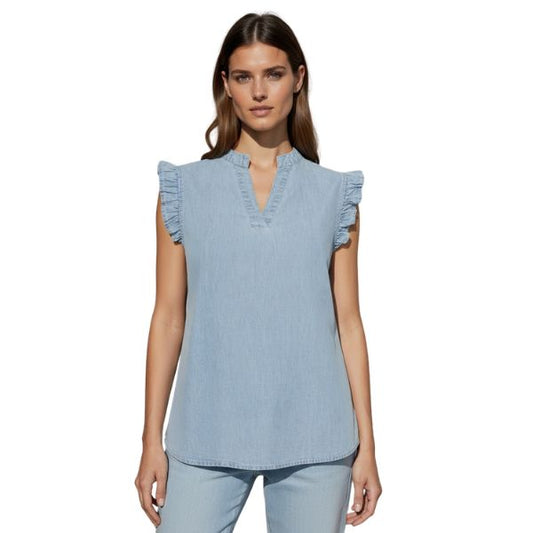 Nora top - Lys denim - Ofelia