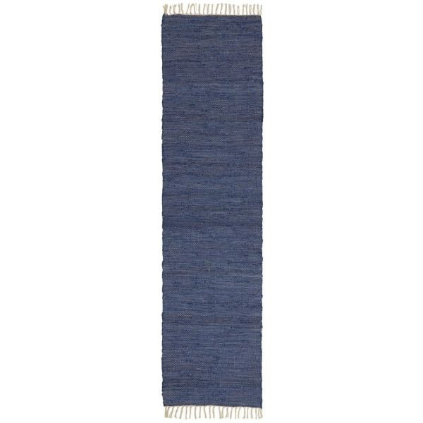 Lang gulvløber 250*60cm - Navy - Ib Laursen