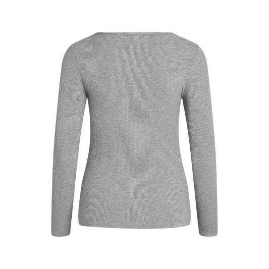 Lisa basic t-shirt – Lysegrå – La Róuge