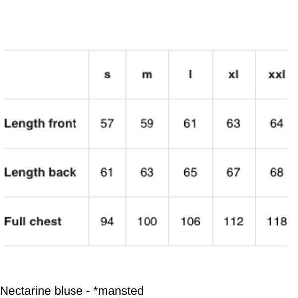 Nectarine bluse - mansted