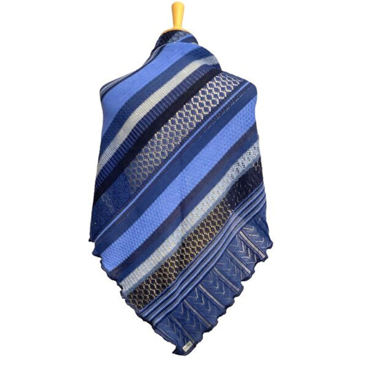 Kyra sjal - Blå - Invero