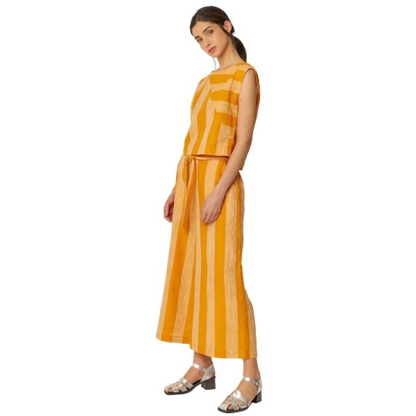 Dona bukser - Orange striber - SKFK