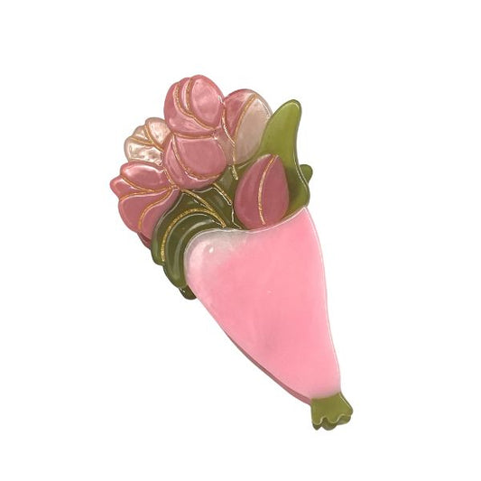 Hårklemme - Blomsterbuket - Just d'lux