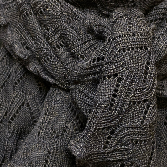 Tørklæde - Susi - Blå - Invero