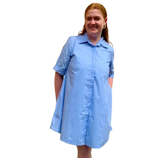 Sigrid kjole - Lyseblå - By Lund
