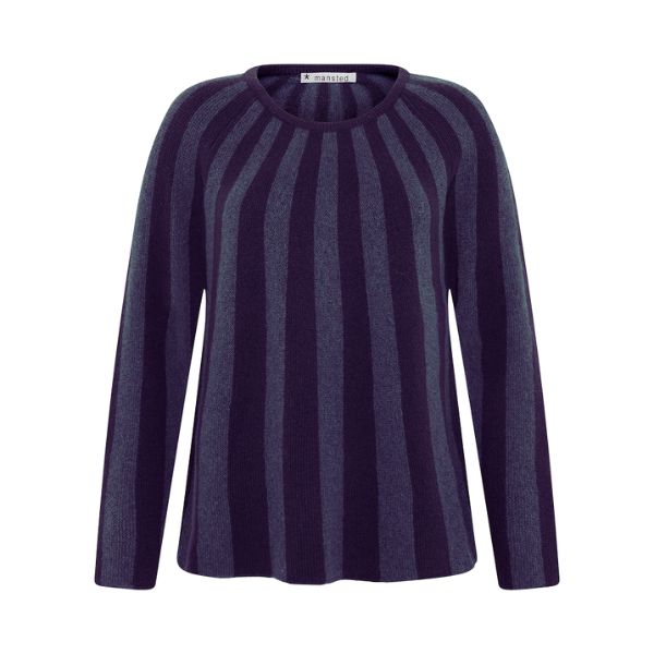 Cirkeline bluse - Navy - Mansted