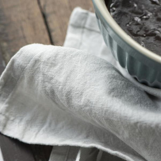 Viskestykke - Freja - Blå hør - Ib Laursen