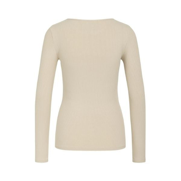 Lisa basic t-shirt - Sand - La Róuge