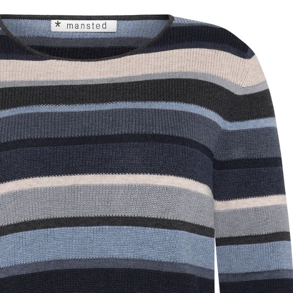 Mathilde bluse - Grey - Mansted
