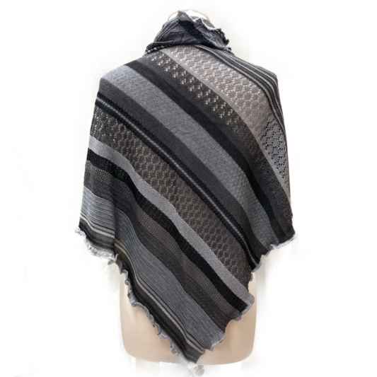 Invero merino uld tørklæde, Nebel