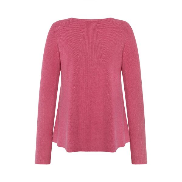 Nell bluse - Dark pink - Mansted