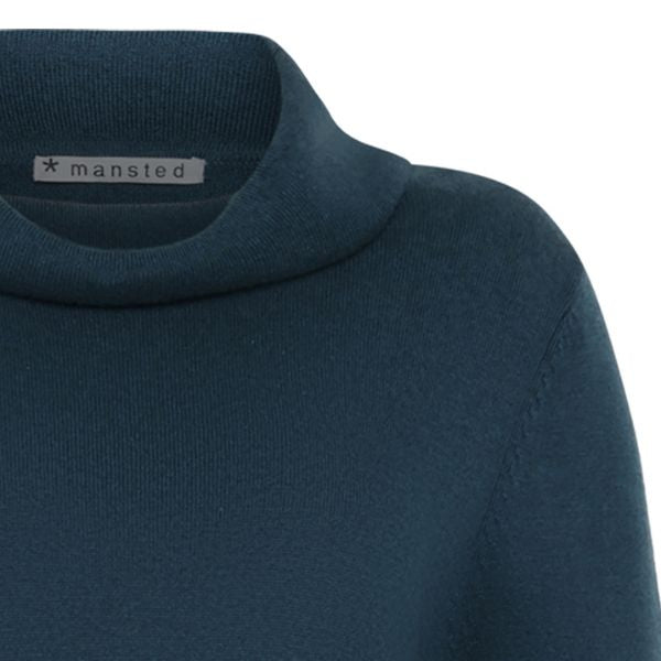 Night kjole - Dark aqua - Mansted