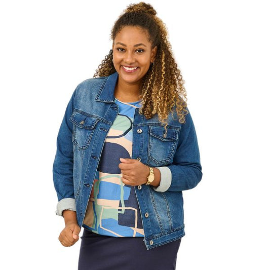 Yvon denim jakke - Pont Neuf