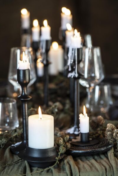 Stage t/bedelys - Sort metal 9628-25 - Ib Laursen