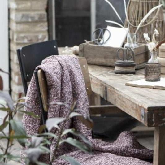 Quilt pink med mønster - Ib Laursen