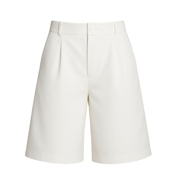 Saga brede shorts - Hvid - Amaze Cph.
