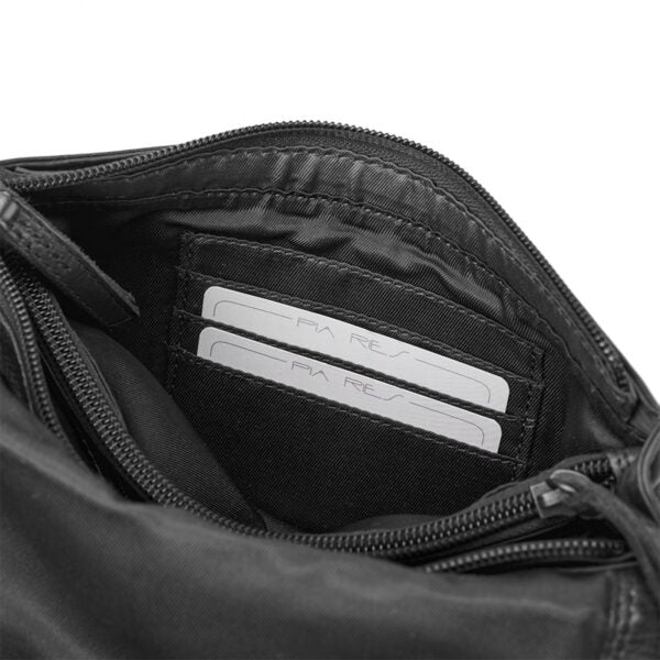 Taske m/overslag - Black 088-1 - Pia ries