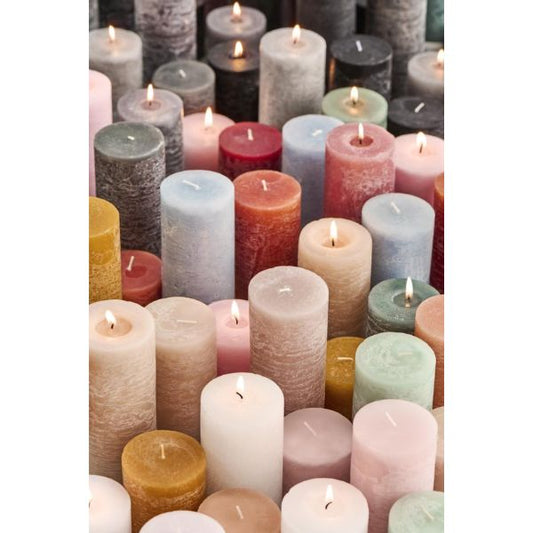 Rustiklys H10cm - Mørkegrøn 4176-55 - Ib Laursen