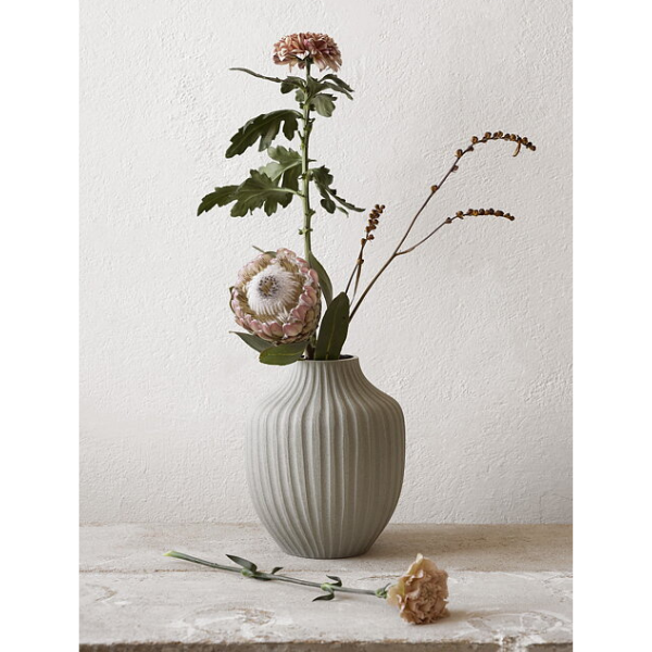 Kyoto vase - Sand grey deep line LF-C9 - Lindform