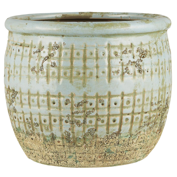 Skjuler m. kant - Blå/grøn 1393-83 - Ib Laursen