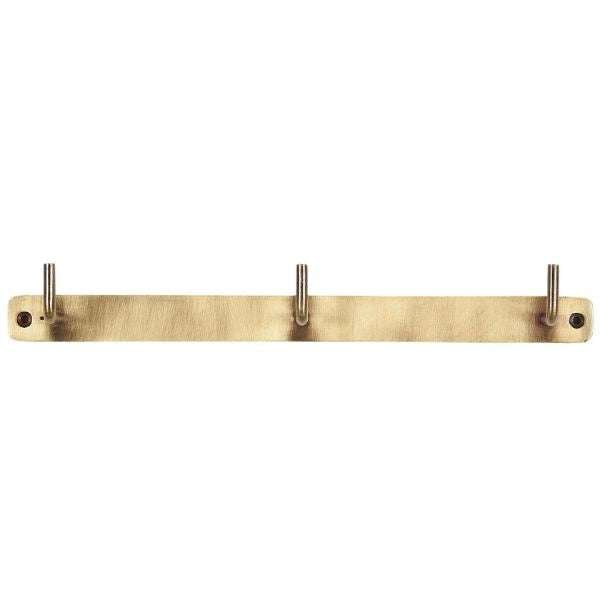 Knagerække m/3 - Messing - 05997-17 - Ib Laursen