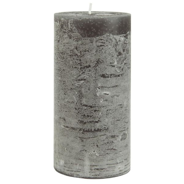 Rustiklys H14cm - Grå 4177-16 - Ib Laursen