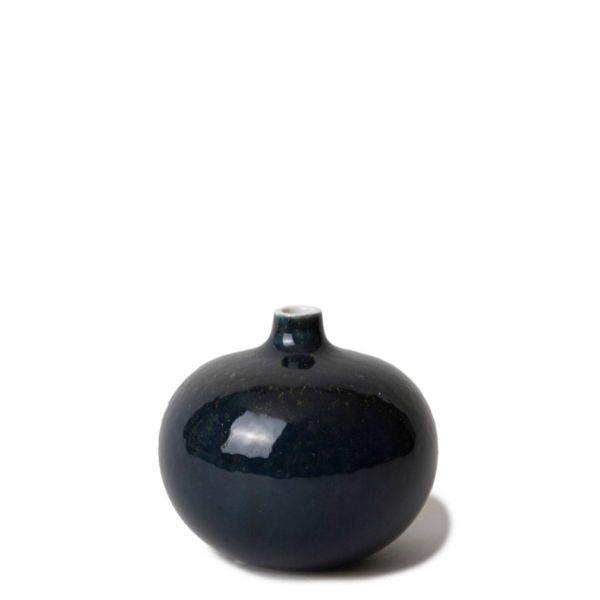 Bari vase - Lille - Mørkeblå - Lindform