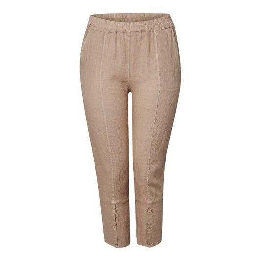 Bonni hørbukser - Lysebrun - Pont Neuf