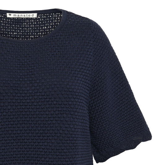 Wendy bluse - Navy - Mansted