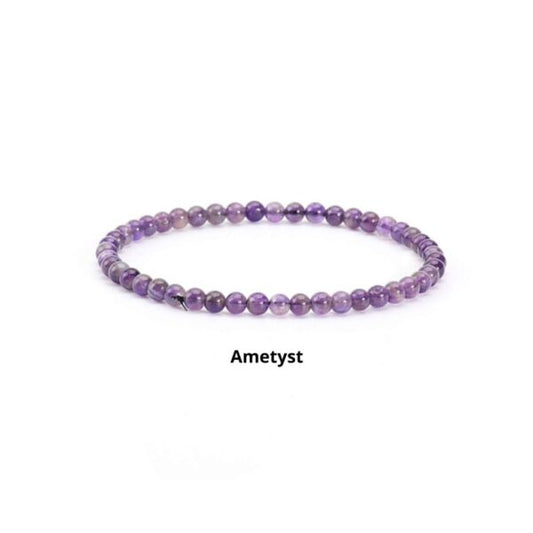 Armbånd 3mm ametyst