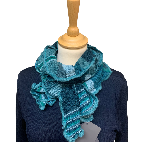 Tørklæde - Manu - Pebermynt