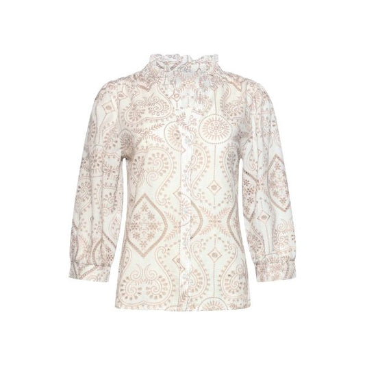 Skjorte - Broderi anglaise - Smashed Lemon