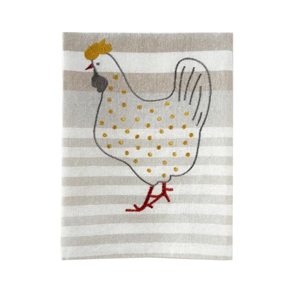 Viskestykke - Høne - Grubentuch