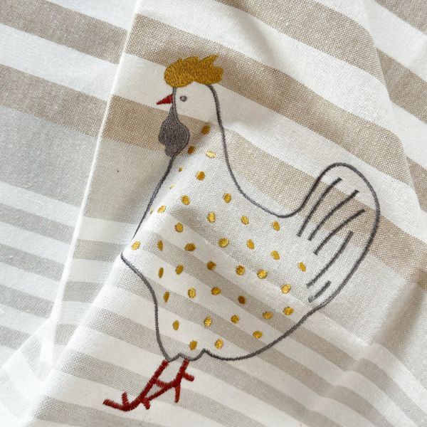 Viskestykke - Høne - Grubentuch