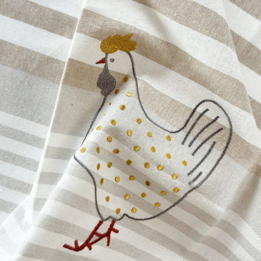 Viskestykke - Høne - Grubentuch