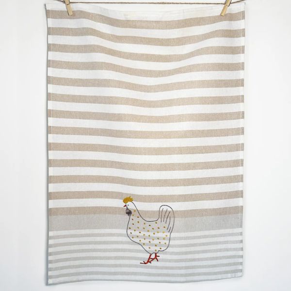 Viskestykke - Høne - Grubentuch