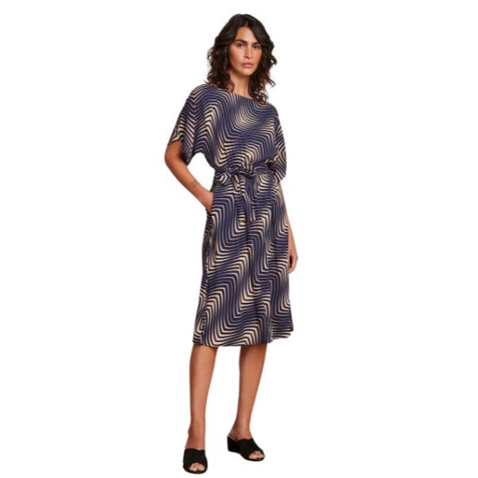 Marika Dress Cleo - Evening blue - King Louie