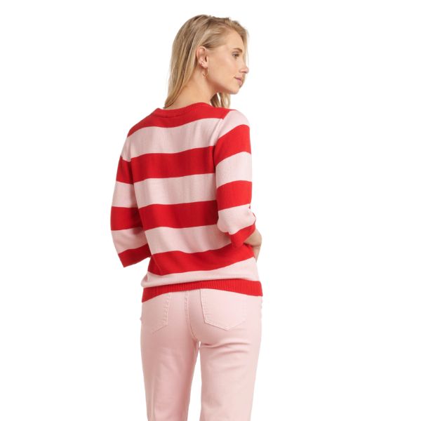 Bluse - Rød/pink - Smashed Lemon